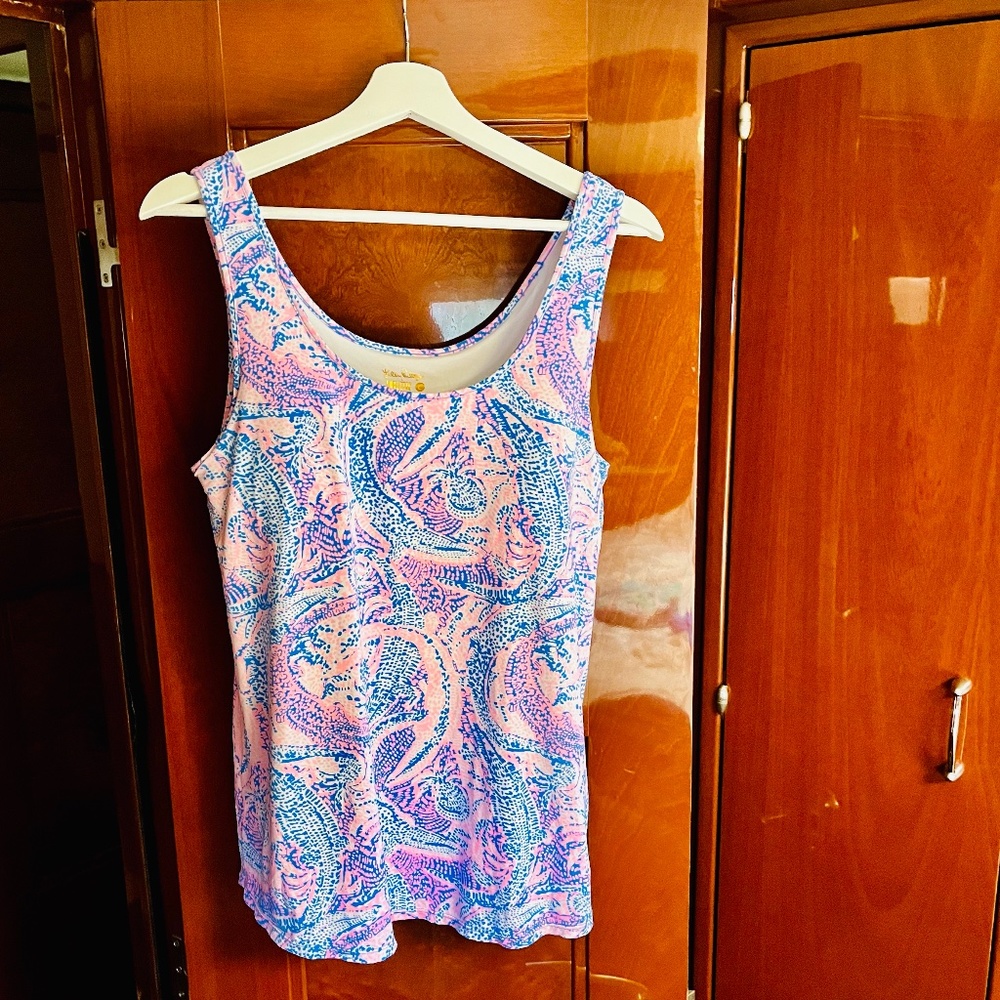 Lilly Pultizer Luxletic Tank Top